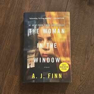 Barnes & Noble The Woman in the Window Book - Black and Yellow
